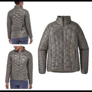 NWT Patagonia Micro-Puff Insulated Jacket Feather Grey Sz XS